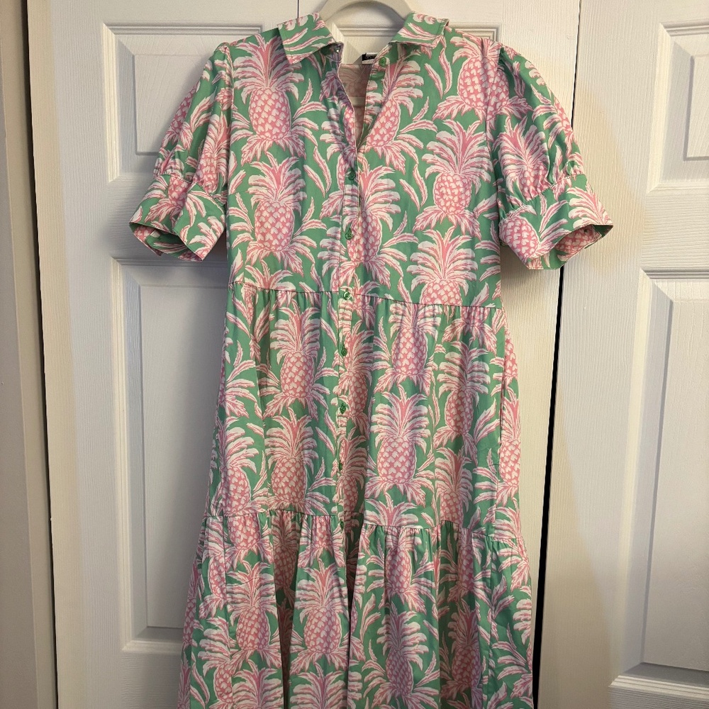 Crown & Ivy Pineapple dress